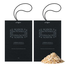 메종드펜세 퍼퓸 에어 프레셔너 20g, 2개, 엠버바닐라