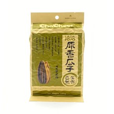 챠챠 해바라기씨 원향 (초록색) 스낵 안주 간식, 260g, 15개