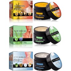 PICKX Brown助曬乳霜，頂級助曬加速，打造健康古銅肌, 1個, 曬後修護霜 50g