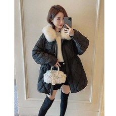 퍼카라점퍼 숏패딩