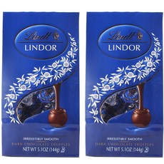 Lindt 瑞士蓮 黑巧克力松露, 2個, 144g