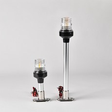 야간 항해 장비 LED 전주등 스테인레스 선박 항해등, 미백색 LED전구