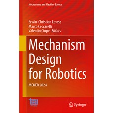 (영문도서) Mechanism Design for Robotics: Meder 2024 Hardcover, Springer, English, 9783031673825