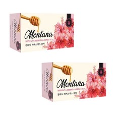 몬타냐 히비스커스 꿀차, 30g, 20개입, 2개, 1.5g