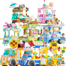 [나노킹-감성블럭] 스트리트 푸드트럭 시리즈 DN098, 1개, 두부