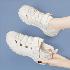 女款涼鞋2026年夏季新款網面透氣戶外休閒鞋防滑休閒鞋運動鞋