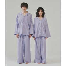 [오끼뜨] OGGITT (uni)도미토리 빈 스트라이프 파자마 레드블루