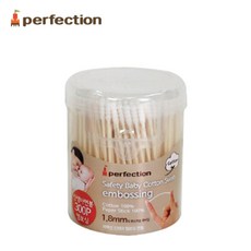 퍼펙션 신생아&유아 면봉 300개입, 1세트