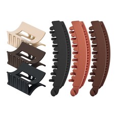 563랩 집게핀 2종(스퀘어헤어핀 포니바나나핀)