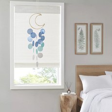 다이나토리 초승달 행운 DIY 드림캐쳐 문캐쳐, 블루화이트