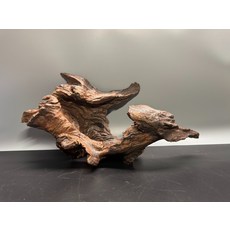 沉木紫柚木鏤空飄枝 魚缸造景擺件, 1個