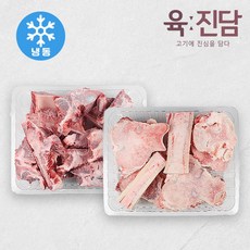 [육진담] 한우 사골 2kg+잡뼈 2kg (냉동), 1개, 4kg