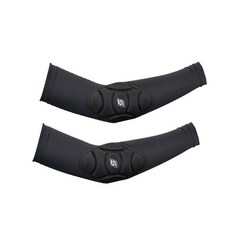 KUSEK 護肘袖套 騎行防護 透氣排汗, 黑色【M/L】冰絲/透氣/反光/防曬