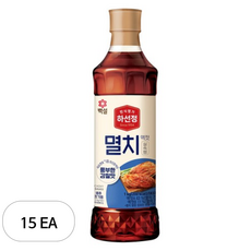 하선정 알뜰형 멸치액젓, 1kg, 15개