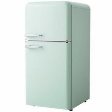 쿠잉전자 레트로 미니 85L 1도어 냉장고, 파스텔민트, REF-90CNM