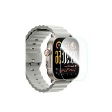 Realme Watch 5 專用 9H鋼化玻璃保護貼 全透明 螢幕保護貼, 透明, 1個