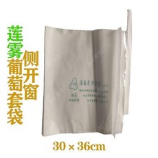 無品牌 蓮霧葡萄套袋 可視側開窗半透明 防蟲鳥防雨水, 1個