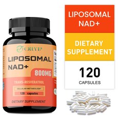 NAD+ 800mg - 세포 대사 DNA 복구 에너지 생성 - 트랜스-레스베라트롤, 1개, 60정
