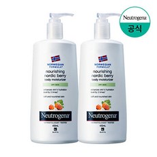 뉴트로지나 노르딕베리 모이스춰라이저 바디로션, 450ml, 2개