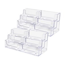 아베라 아크릴 명함꽂이, 2개, 6단