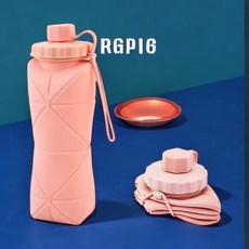 타이소 600ml 보온보냉 휴대용 피트니스 물병 야외 운동 및 여행용 진공 단열 스포츠, 01 600ML, 1개, 07 Pink