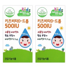 경동제약 키즈비타D-드롭 500IU, 2개, 9.9ml