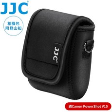 JJC 相機包，適用 Canon PowerShot V10，附揹帶與登山扣, 1個