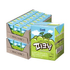 매일 청포도 200ml x 48팩 24팩x2박스 과수원 주스 사과, 48개