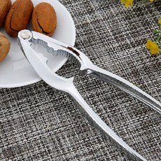 견과류 껍질 제거 도구 스테인리스 집게 손잡이 호두 까는 기구 주방 조리 보조, 1개, 잣까는기계