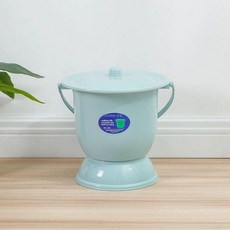 간이 소변기 야외용 휴대용 소변통 캠핑용 차박용 접이식, 1개, 소형 블루 기본 23cm 22cm