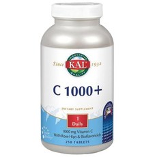 KAL 維他命C1000+錠, 1個, 250 件