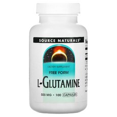 소스내추럴스 L 글루타민 500mg 100캡슐 glutamine, 1개, 100정