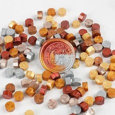 레트로 웨딩 왁스 실링 비즈 장식 100개 세트, 21