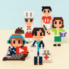 늘봄교실 직업주제 진로교육 창의활동 디폼블럭 직업군 만들기 방과후교실 미술체험 초등, 교사