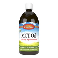 Carlson 椰子 MCT 油 14000mg, 1個, 1000毫升