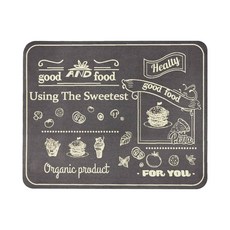 凡尼塔 科技納帕廚房吸水瀝水墊 快速吸水 易清潔, 美式速食, 1個