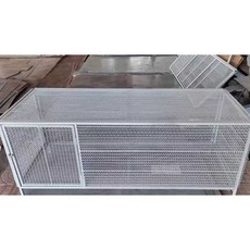 닭장 만들기 케이지 사육장 토끼장 가정용 산란장 철망 조립식 닭집, 1개, 측면문+뚜껑 150-58-62 두꺼운형