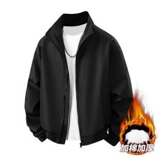 鋪棉外套男冬季加絨加厚棉服冬天舒適柔軟保暖外套防寒防潑水防風外套戶外登山滑雪運動外套飛行外套禦寒棉衣棉襖夾棉夾克棉服外套