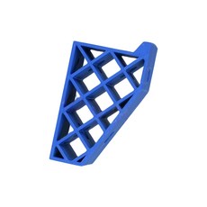 중력 잠금 유지 방법을 사용한 유니버설 버티컬 스키 스노보드 디스플레이 행거, 파랑색, S