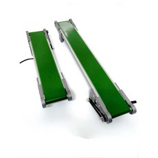 소형컨베어 미니 컨베이어 벨트 매장 탁상용 간이 조립 탁상 농장 작물 운송, A. 속도 조절형 50×10cm