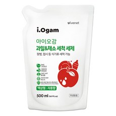 아이배넷 아이오감 1종 젖병&주방세제 액상형 리필 500ml, 1개