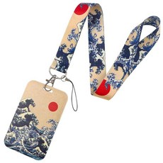 BKBKAAK ID 카드 배지 홀더가 있는 자폐증 랜야드 실키 넥 랜야드가 있는 블랙 플라스틱 이름표 홀더 어린이 여성 교사를 위한 Cool Be Kind 무지개 키체인, 웨이브