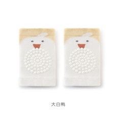 寶寶護膝 嬰兒學步爬行護膝 兒童防摔護具 -, 1個, 大白鴨