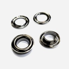 [청라핸즈] 아일렛 28호내경 15mm 흑니켈 10세트 (16-402) 국내산