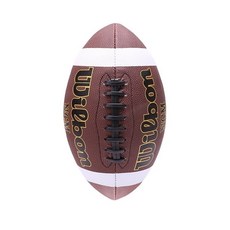 NFL 美式橄欖球 標準比賽用球 (成人9號/青少年6號/兒童3號) 附網兜氣筒, 1個, 9號橄欖球（高中生成人）,贈：打氣筒+氣針+網兜