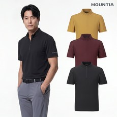 [마운티아 본사] 남성 기능성 여름 반팔 티셔츠 등산 티셔츠 추천 쿨 티셔츠 코르소B티셔츠#7_1MQTSM2010