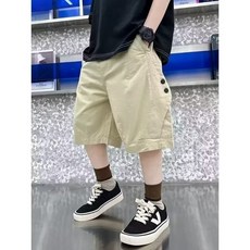 賣場優選童裝 兒童短褲 童夏款純棉褲子時尚薄款速幹防蚊褲夏季兒童裝夏裝2025新款男孩童