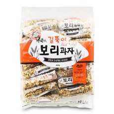 추억의 길쭉이 보리 과자 400gx10개 1박스 낱개포장 어린이 어르신 사무실 단체 전통 간식, 4kg
