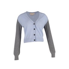 마르니 중고 캐시미어 컬러 블록 가디건