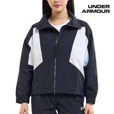 [백화점 정품] 언더아머 Under Armour 여성 APAC 크링클 우븐 자켓 재킷 1388065-001